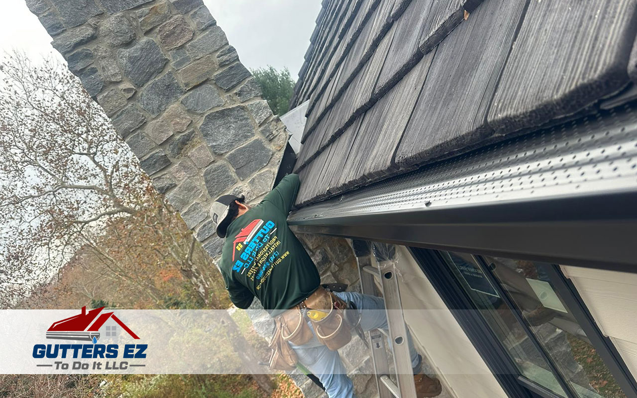 Custom-fit residential seamless gutter systems designed for long-lasting durability and low maintenance.