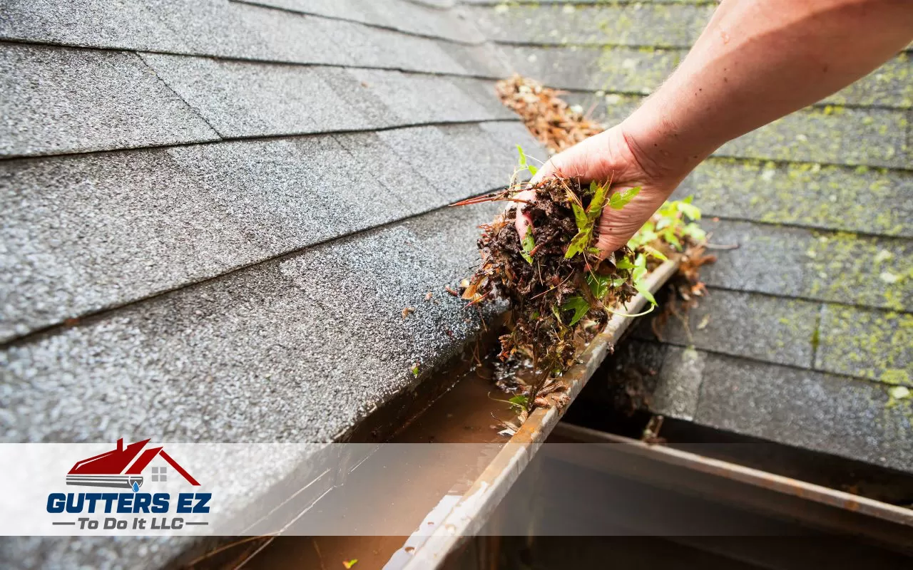 How to maintain copper gutters by cleaning debris for smooth water flow.